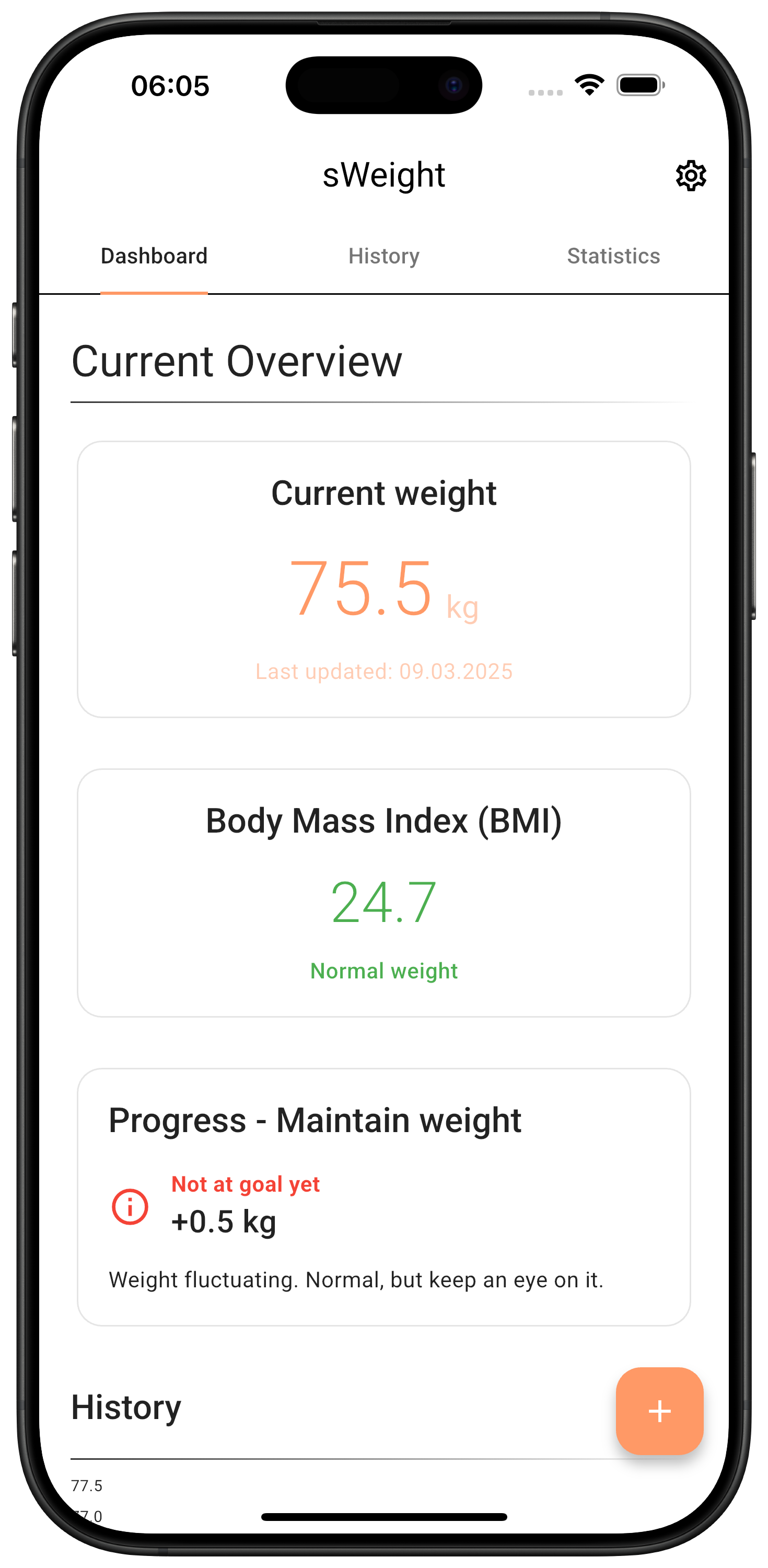 sLists App Interface